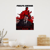 Phelps Avenue Poster (Küche)