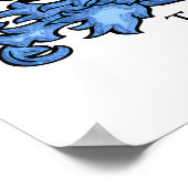 Phelps-Familienwappen Poster (Ecke)