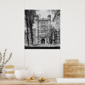 Phelps Hall and Gateway (Yale University) Poster (Küche)
