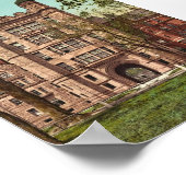 Phelps Hall und Gateway, Yale Uni Seltene Fotoch Poster (Ecke)