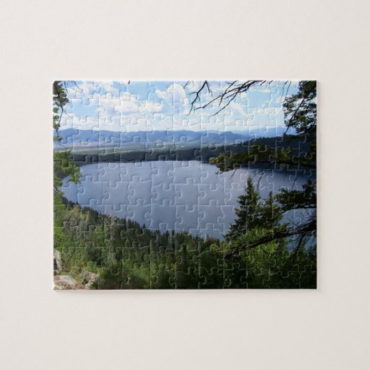 Phelps Lake I at Grand Teton National Park Puzzle (Horizontal)