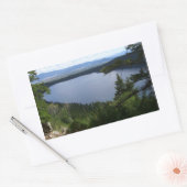Phelps Lake I at Grand Teton National Park Rechteckiger Aufkleber (Umschlag)
