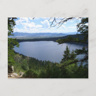 Phelps Lake I im Grand Teton National Park Postkarte