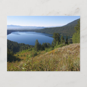 Phelps Lake III im Grand Teton National Park Postkarte