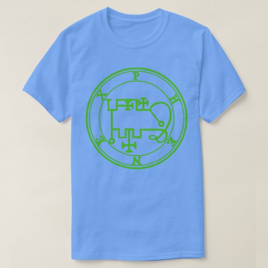 Phenex Sigil verändert Ihr Leben grün T-Shirt (Design vorne)