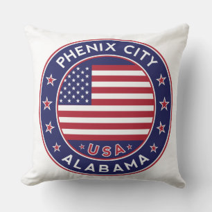 Phenix, Alabama Kissen