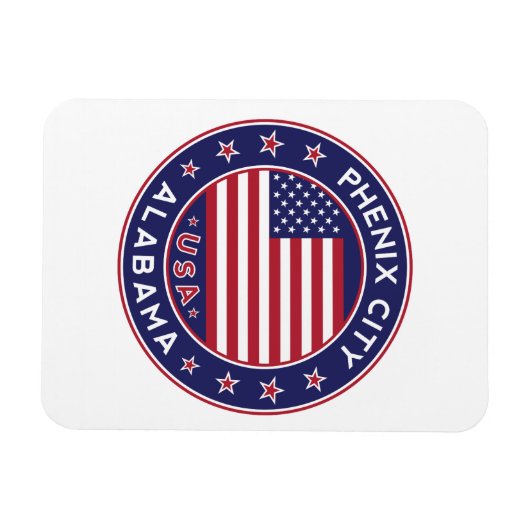 Phenix, Alabama Magnet (Horizontal)