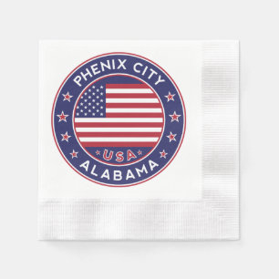 Phenix, Alabama Serviette