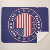 Phenix, Alabama Sherpadecke (Vorderseite (Horizontal))