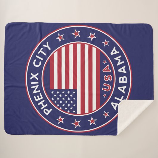 Phenix, Alabama Sherpadecke (Vorderseite (Horizontal))