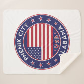 Phenix, Alabama Sherpadecke (Vorderseite (Horizontal))