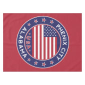 Phenix, Alabama Tischdecke (Vorderseite (Horizontal))