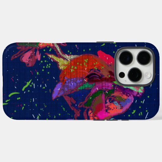 Phenomenal farbige Blume Case-Mate iPhone Hülle (Rückseite (Horizontal))