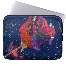 Phenomenal farbige Blume Laptopschutzhülle