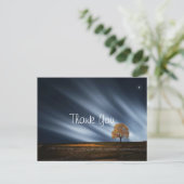 Phenomenale Sky Sunset Vielen Dank Postkarte (Stehend Vorderseite)