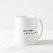 Phenomenologist T - Shirt Kaffeetasse (VorderseiteRechts)