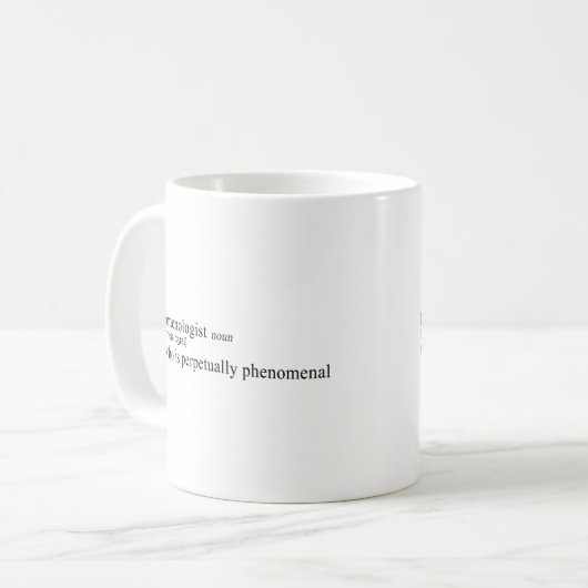 Phenomenologist T - Shirt Kaffeetasse (Vorderseite Links)