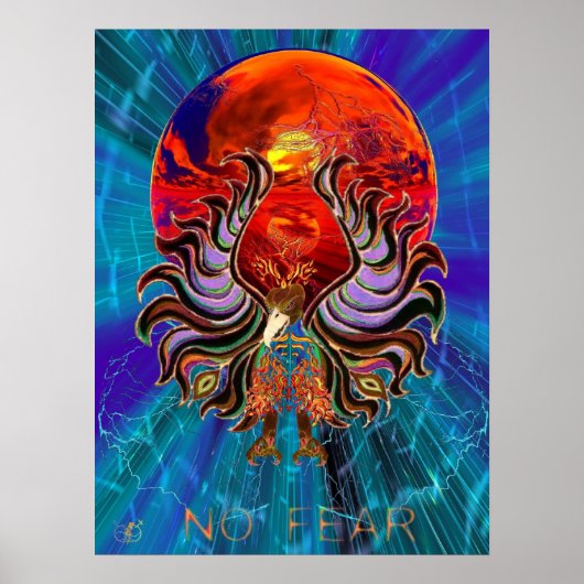 Pheonix-No-Fear Poster (Vorne)
