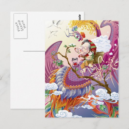 Pheonix Postkarte (Vorne/Hinten)