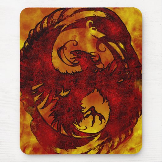 Pheonix Rising Fantasy 2 Mousepad (Vorne)