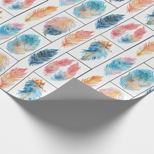Pheonix Wrapping Paper Geschenkpapier (Ecke)