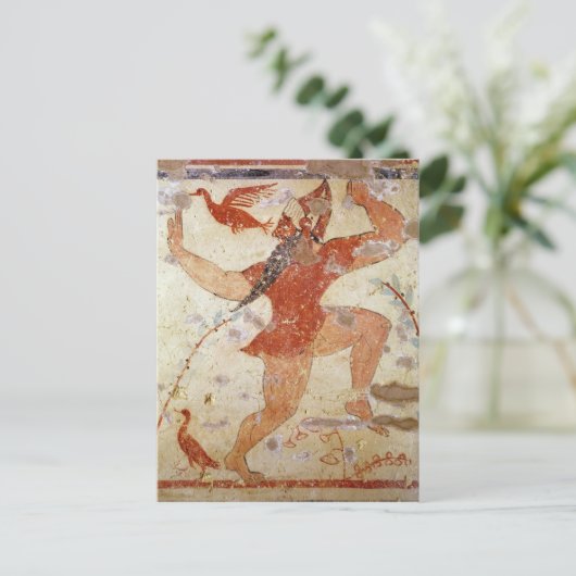 Phersu tanzen postkarte (Stehend Vorderseite)