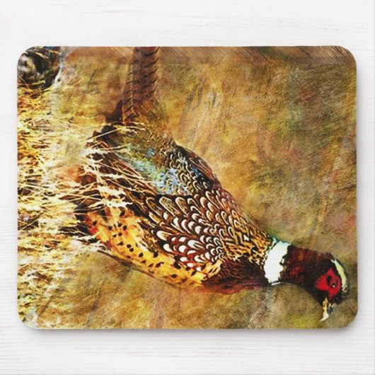 Phesant Mouse Pad Mousepad (Vorne)