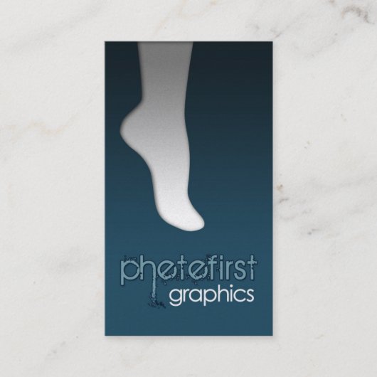 Phete erste Grafik-Visitenkarte Visitenkarte (Vorderseite)