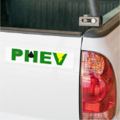 PHEV Blitzöl und -stecker Autoaufkleber (Auf Lkw)