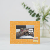 Phew Ich glaube, ich habe ihn verloren Postkarte (Stehend Vorderseite)