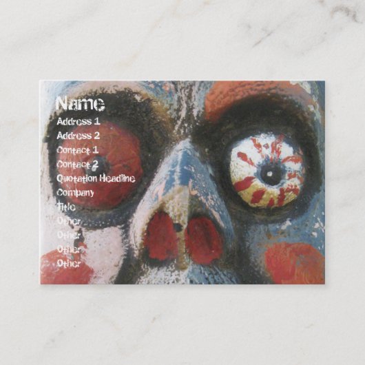 Phi - A Thai Ghost Visitenkarte (Vorderseite)