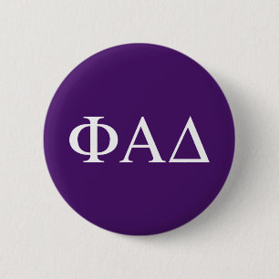 Phi Alpha Delta griechische Buchstaben Button