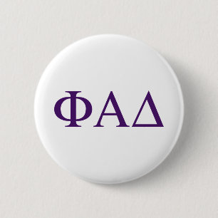 Phi Alpha Delta griechische Buchstaben Button