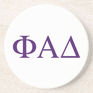 Phi Alpha Delta griechische Buchstaben Getränkeuntersetzer
