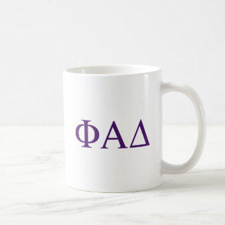 Phi Alpha Delta griechische Buchstaben Kaffeetasse