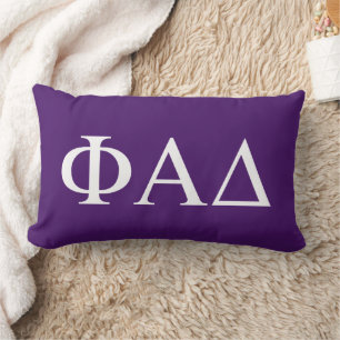 Phi Alpha Delta griechische Buchstaben Lendenkissen