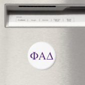 Phi Alpha Delta griechische Buchstaben Magnet (In Situ (Geschirrspüler))