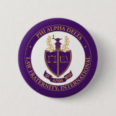 Phi Alpha Delta-Logo Button (Vorderseite)