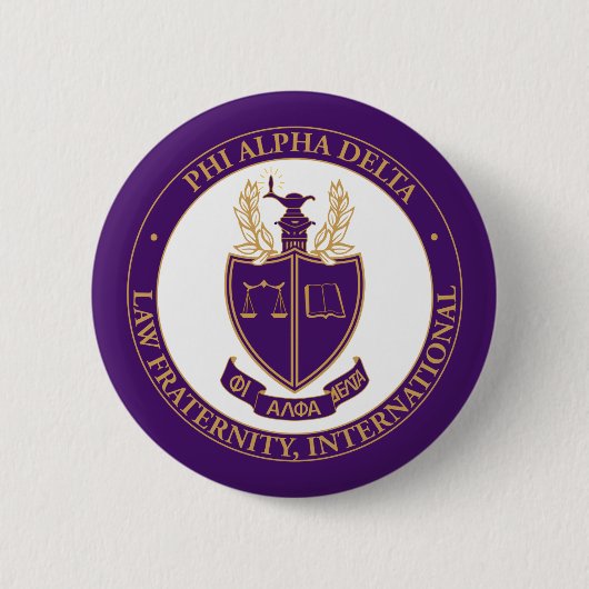 Phi Alpha Delta-Logo Button (Vorderseite)