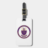 Phi Alpha Delta-Logo Gepäckanhänger (Vorderseite vertikal)