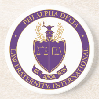 Phi Alpha Delta-Logo Getränkeuntersetzer
