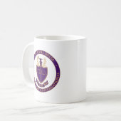 Phi Alpha Delta Logo Kaffeetasse (Vorderseite Links)