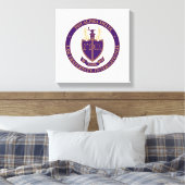 Phi Alpha Delta Logo Leinwanddruck (Insitu (Schlafzimmer))