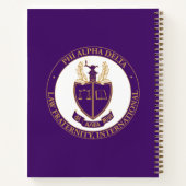 Phi Alpha Delta-Logo Notizblock (Rückseite)