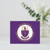 Phi Alpha Delta-Logo Postkarte (Stehend Vorderseite)