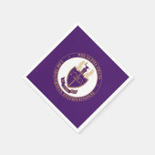 Phi Alpha Delta-Logo Serviette (Ecke)