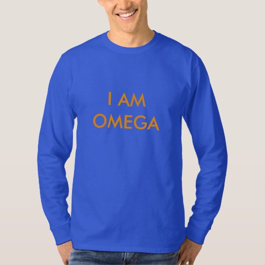 PHI-BRÜDERLICHKEIT OMEGAS P/IN - ICH BIN OMEGA-T - T-Shirt (Vorderseite)