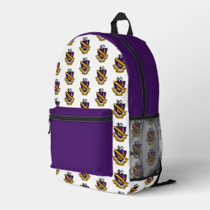 Phi Chi Theta Farb-Wappen Bedruckter Rucksack