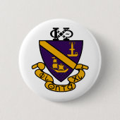 Phi Chi Theta | Farb-Wappen Button (Vorderseite)