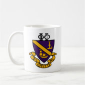 Phi Chi Theta | Farb-Wappen Kaffeetasse (Links)